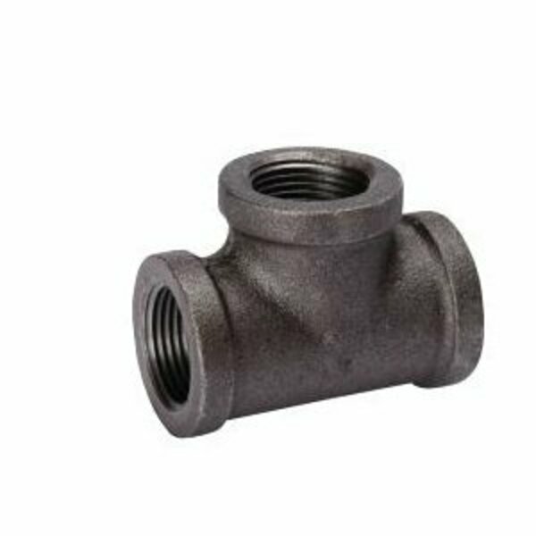 B & K Southland 520-664HC Reducing Tee, 1-1/4 x 1-1/4 x 3/4 in, FIP, Malleable Iron, 150 lb Pressure 520-664HP